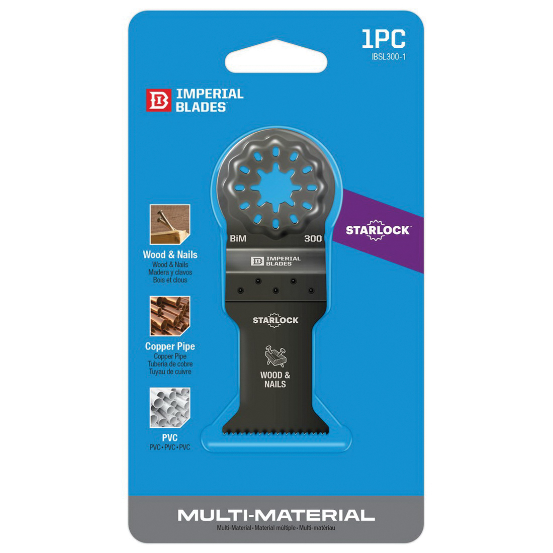 Imperial Blades Starlock IBSL300-3 Standard Blade, 18 TPI, 3/PK - 2