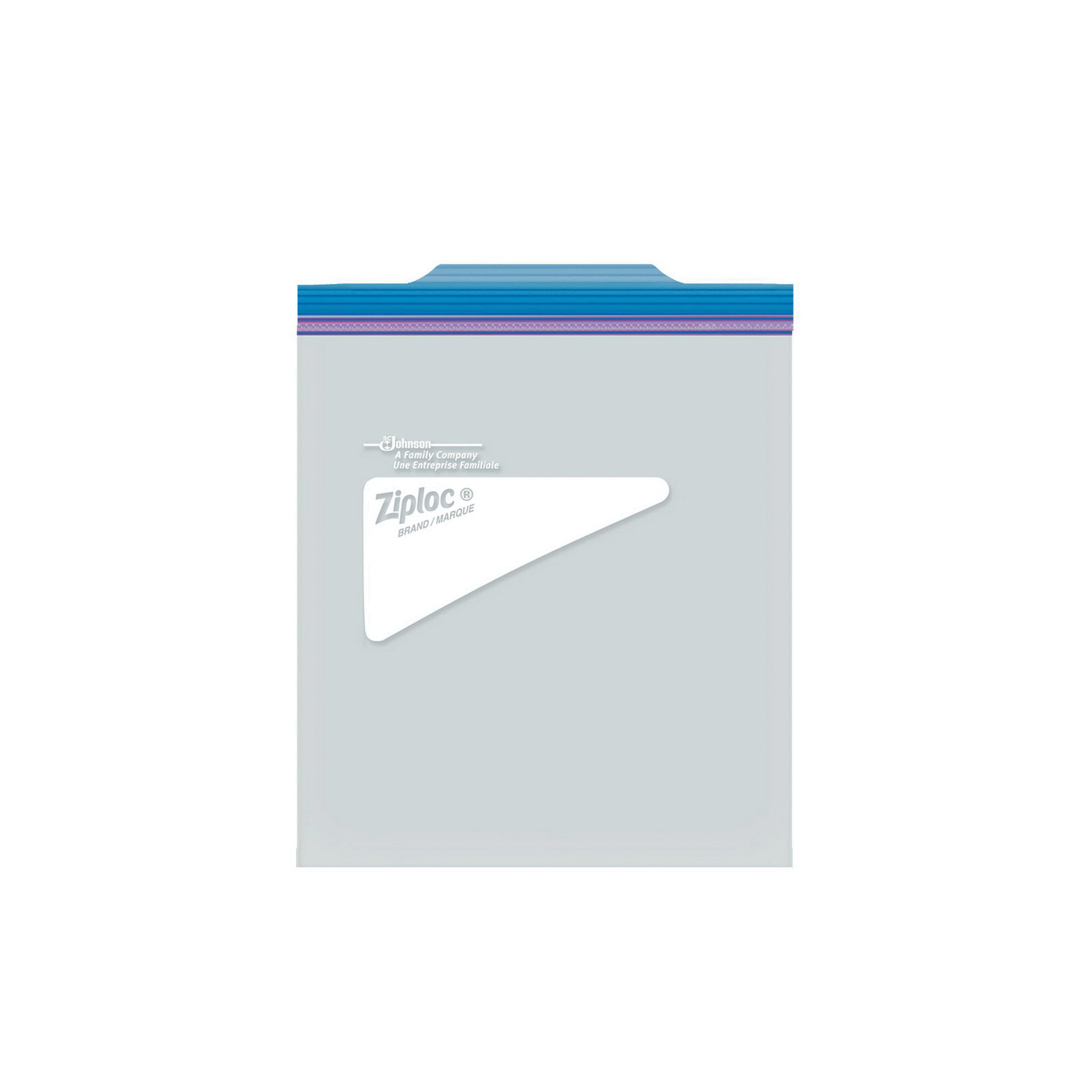 Ziploc 381 Freezer Bag, 1 qt Capacity, Plastic - 2
