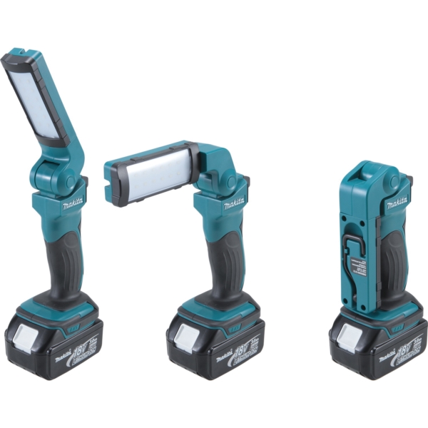 Makita DML801 Cordless Flashlight, 5 Ah, Lithium-Ion Battery, LED Lamp, 240 Lumens, 40 hr Run Time, Teal - 2