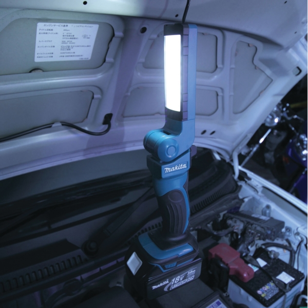 Makita DML801 Cordless Flashlight, 5 Ah, Lithium-Ion Battery, LED Lamp, 240 Lumens, 40 hr Run Time, Teal - 4