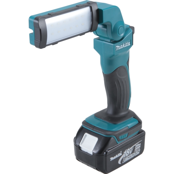 Makita DML801 Cordless Flashlight, 5 Ah, Lithium-Ion Battery, LED Lamp, 240 Lumens, 40 hr Run Time, Teal - 5