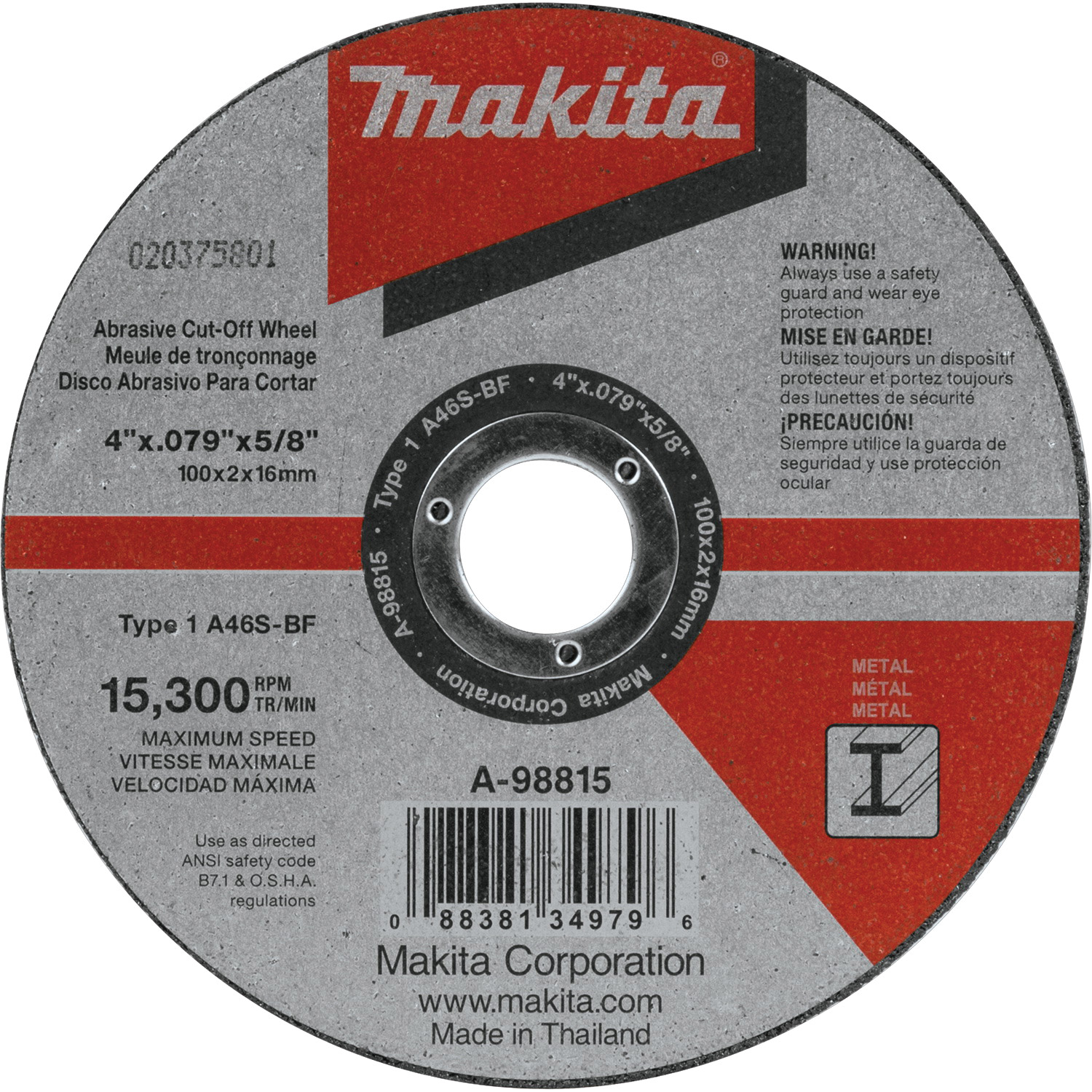 Makita A-98815-25