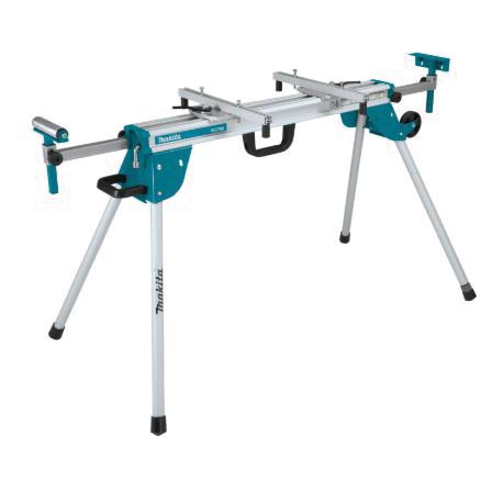 Makita WST06 FG Miter Saw Stand, 500 lb, 29-1/2 in W Stand, 45-1/2 in D Stand, 33-1/2 in H Stand, Aluminum, Teal - 2