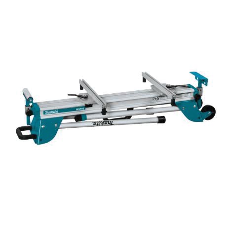 Makita WST06 FG Miter Saw Stand, 500 lb, 29-1/2 in W Stand, 45-1/2 in D Stand, 33-1/2 in H Stand, Aluminum, Teal - 4