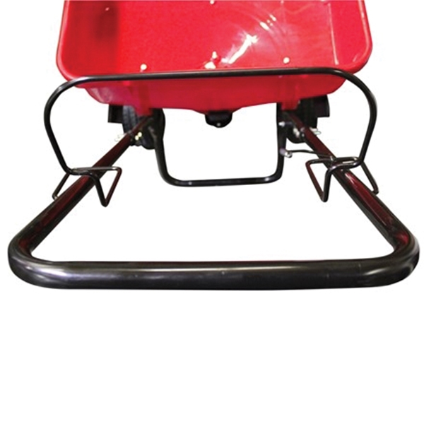 Chapin 81000A Residential Turf Spreader, 80 lb, Steel Frame, Poly Hopper, Pneumatic Wheel - 2