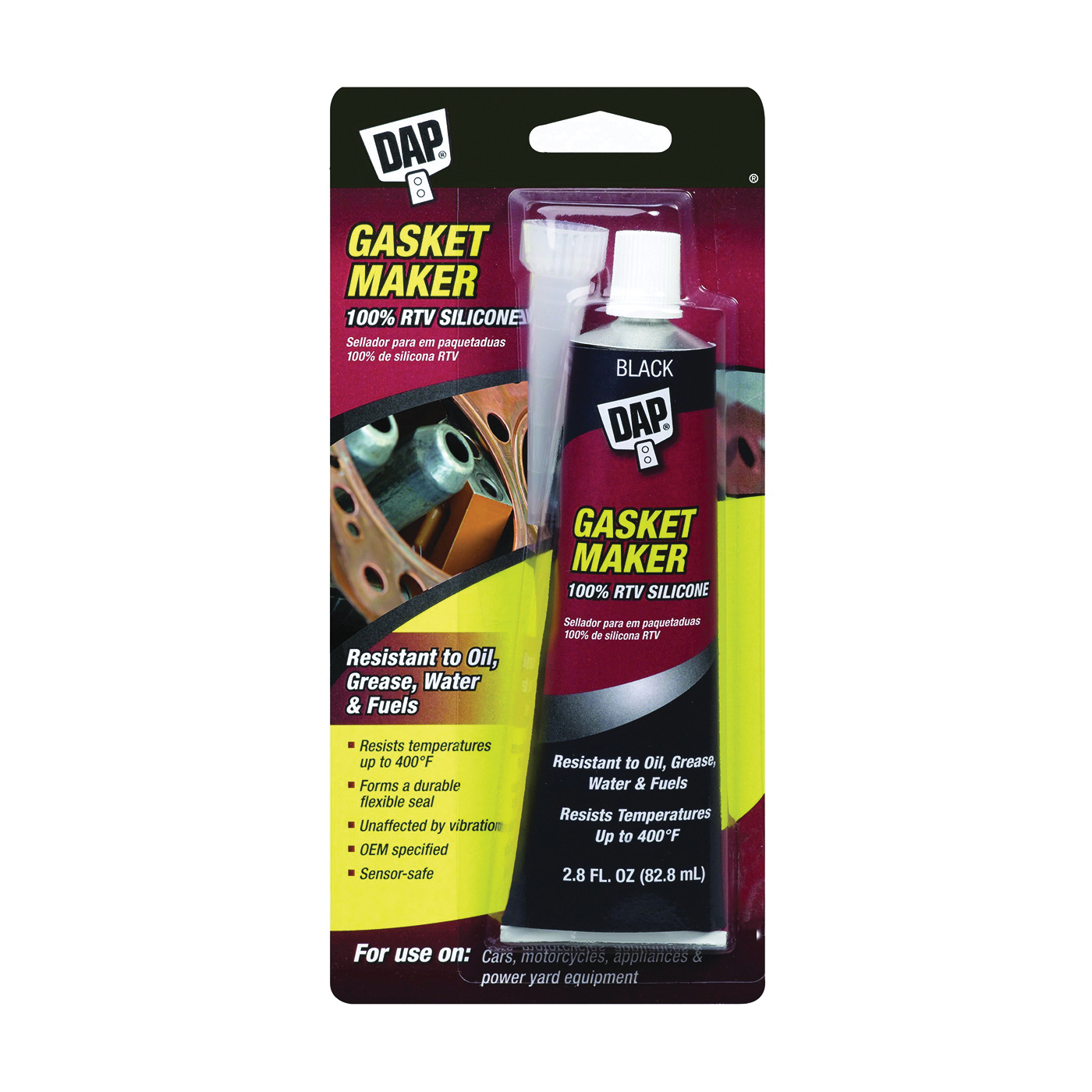 DAP 7079800754 Gasket Maker Sealant, 2.8 fl-oz - 1