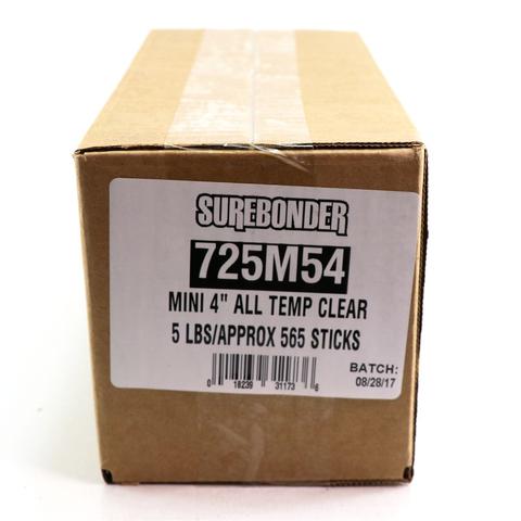 Surebonder 725M54 Mini Size Hot Glue Stick, Clear, 5 lb - 3