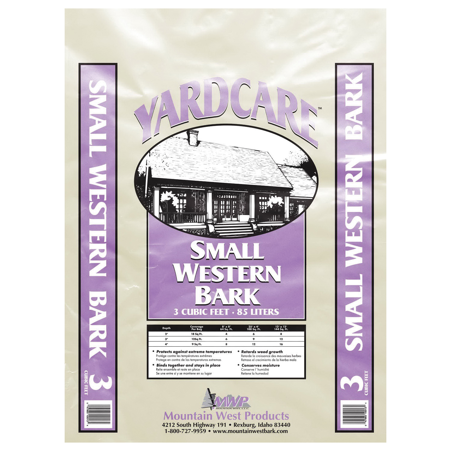 MWP YCBARKS3 Chunk Bark, 3 cu-ft - 2