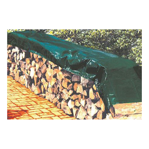 Polytuf Forest Shade A20X20-P Tarp, 20 ft L, 20 ft W, 10 mil Thick, Polyethylene, Green - 2