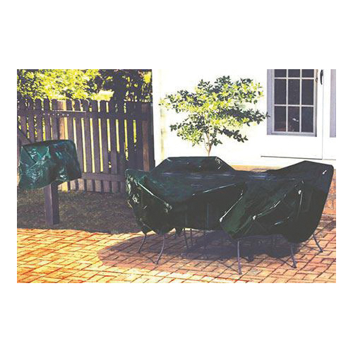 Polytuf Forest Shade A20X20-P Tarp, 20 ft L, 20 ft W, 10 mil Thick, Polyethylene, Green - 4