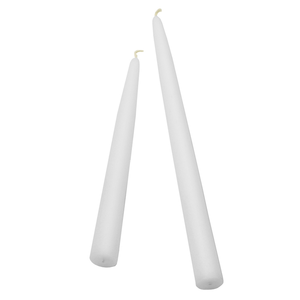 Root 79147 Taper Candle, 7/8 in Dia x 9 in L Dimensions, 1 hr, White - 2
