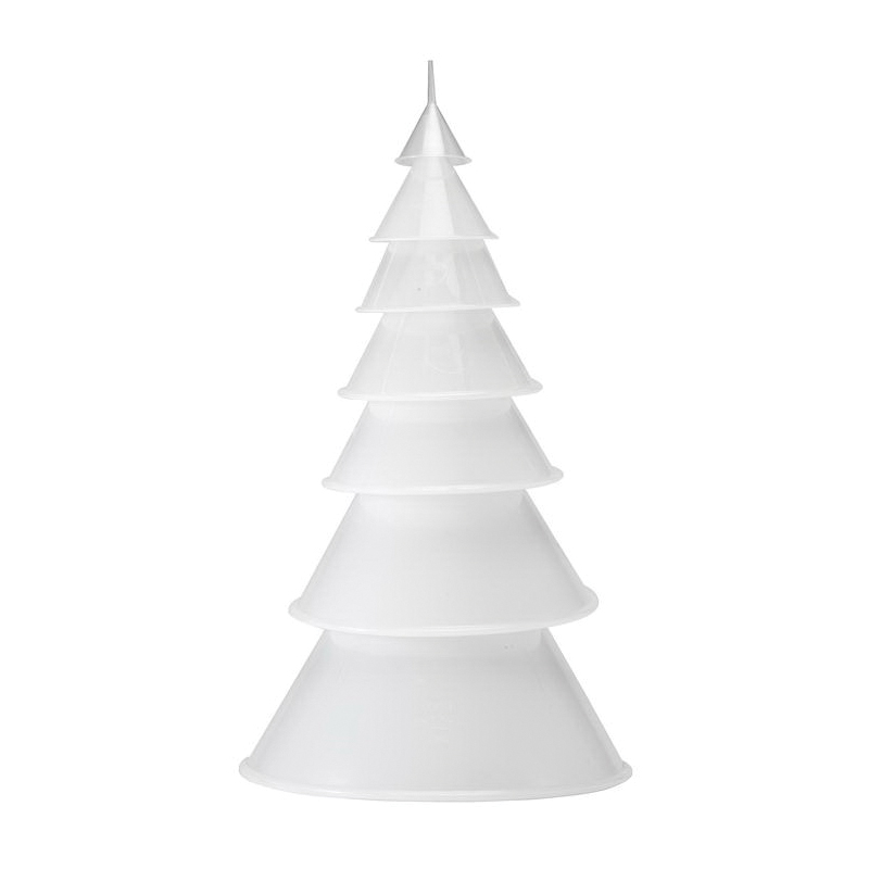 Hutzler 808 Funnel, 8 oz Capacity, 0.45 in Bottom x 4.28 in Top Dia, 1.48 in Spout, Polypropylene - 3