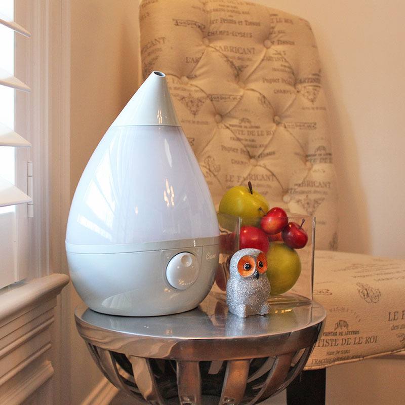Crane EE-5301GR Cool Mist Humidifier, 120 V, <45 W, 1 gal Tank, Electro-Mechanical Control, Gray - 2