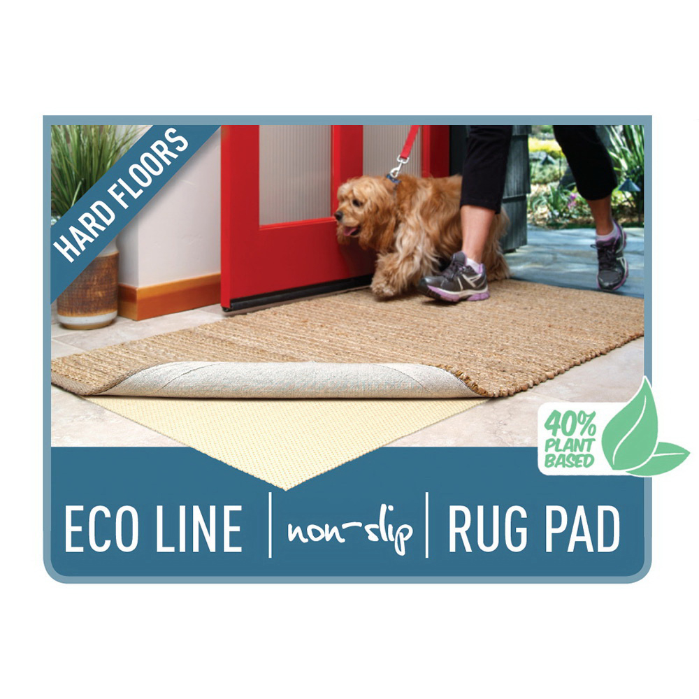 Con-Tact V14747 Rug Pad, 5 ft L, 3 ft W, Non-Slip Surface, Polymer - 2