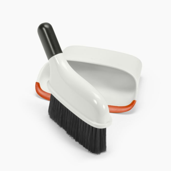 Good Grips 1334280 Compact Dustpan and Brush Set, 7.35 in L - 4