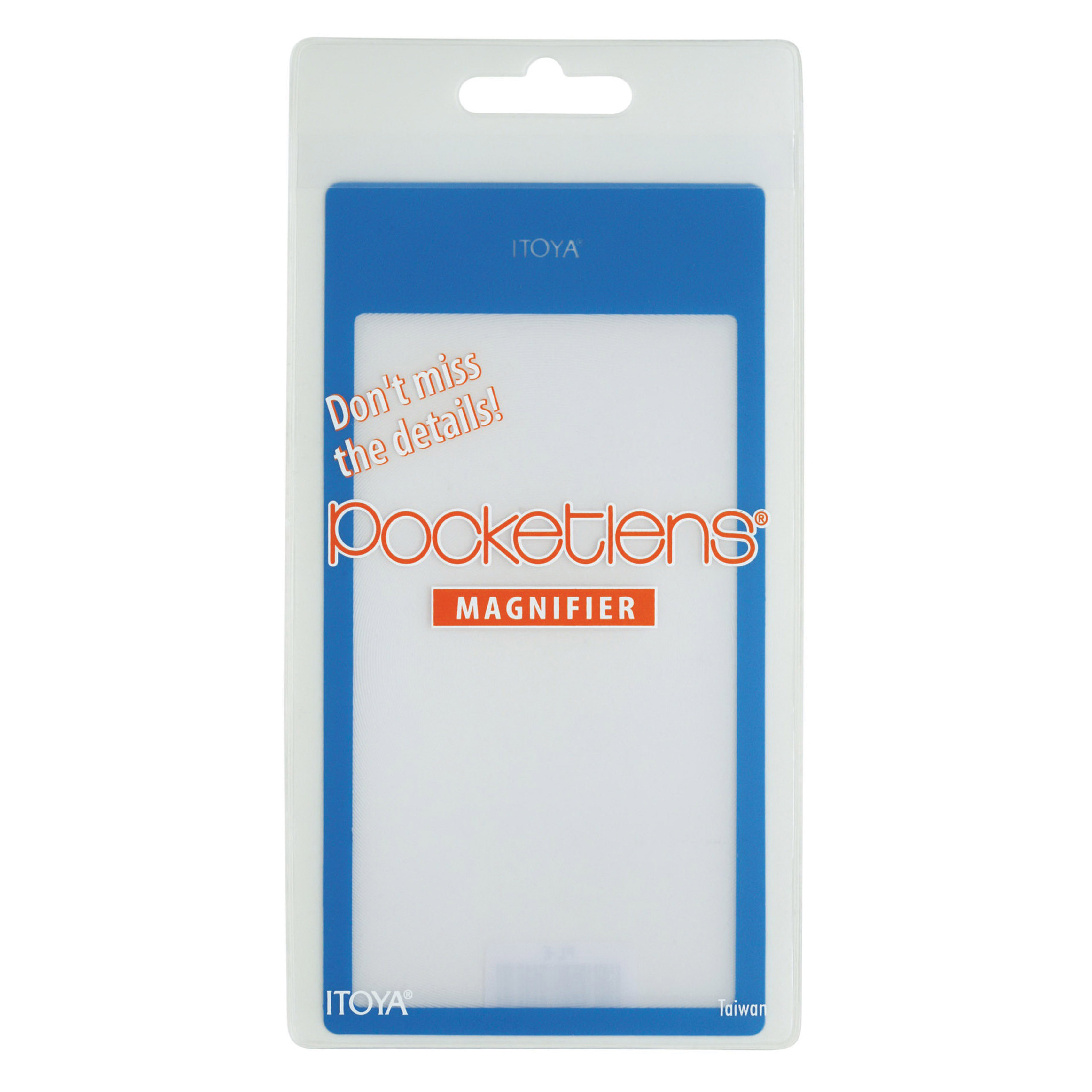 Itoya PL-A Magnifier, 3-1/4 x 2-1/8 in Mirror, 3X Magnification - 3