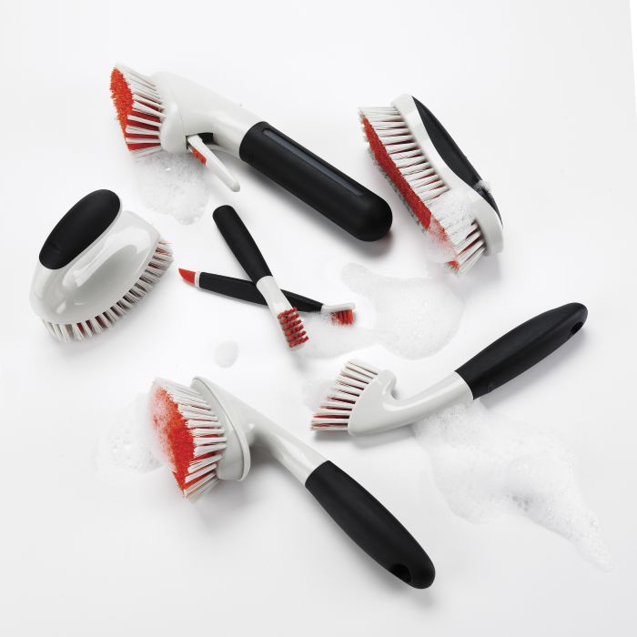 Oxo 33881 Scrub Brush, Polypropylene Abrasive, 5 in L, 3 in W - 2