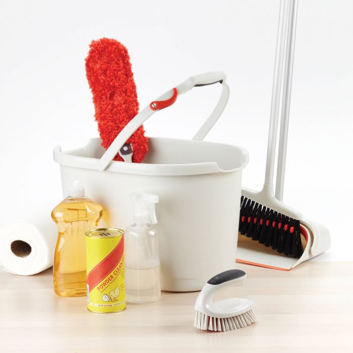 Oxo 33881 Scrub Brush, Polypropylene Abrasive, 5 in L, 3 in W - 4