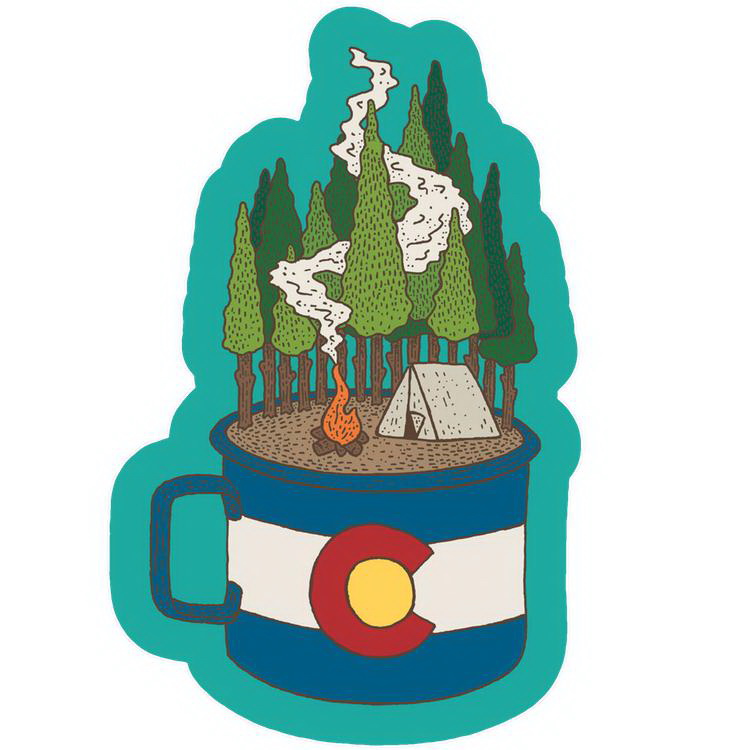 Sticker Art CampCupColo