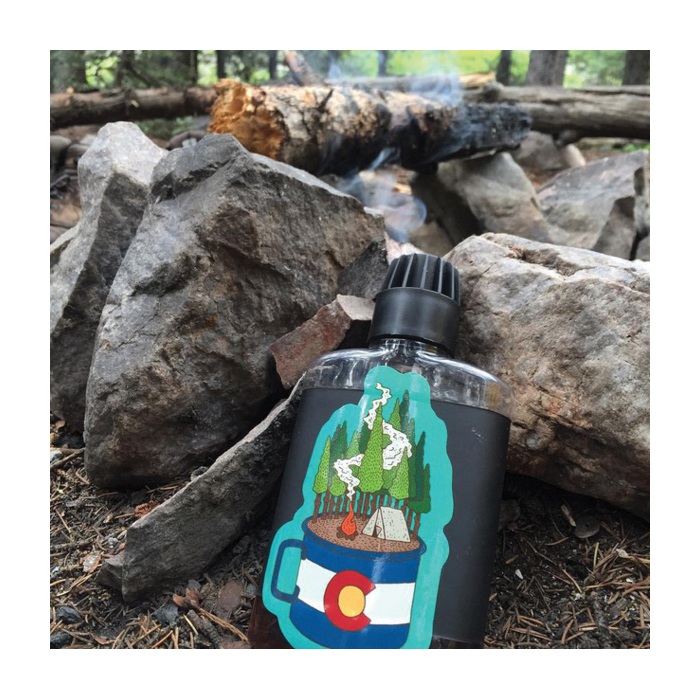 Sticker Art CampCupColo Art Sticker, Camp Cup Colorado - 3