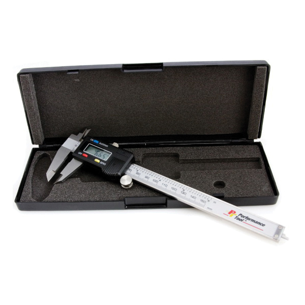 Performance Tool W80152 Caliper, 0 to 6 in, SAE Graduation, Digital, LCD Display - 3