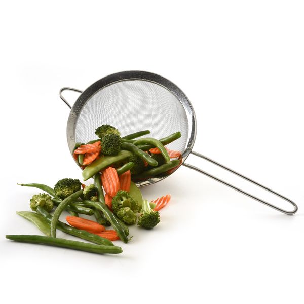 Norpro 2126 Mesh Strainer, Stainless Steel, 6 in Dia, Stainless Steel Handle - 3