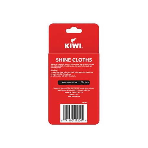 Kiwi 192-000 Shoe Shine Cloth - 2