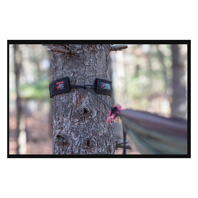 Grand Trunk TS Tree Sling Hanging Kit, Polyester, Black - 4