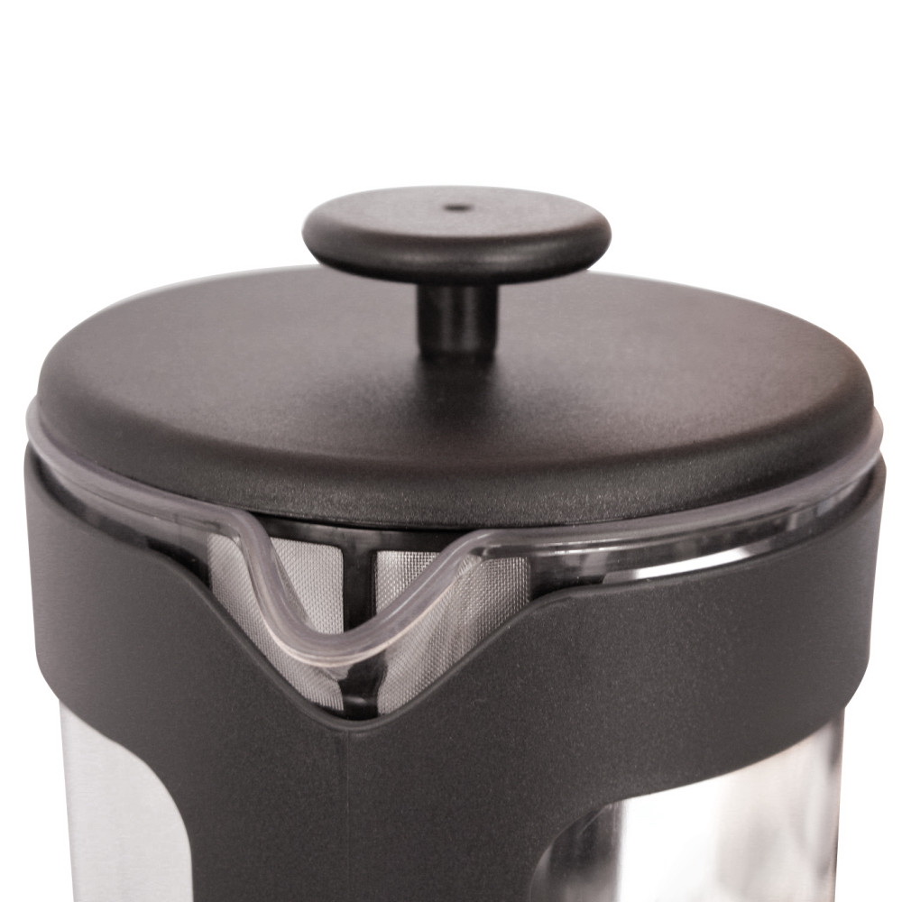 BonJour 53193 French Press, 12.7 oz Capacity, Plastic, Black - 2