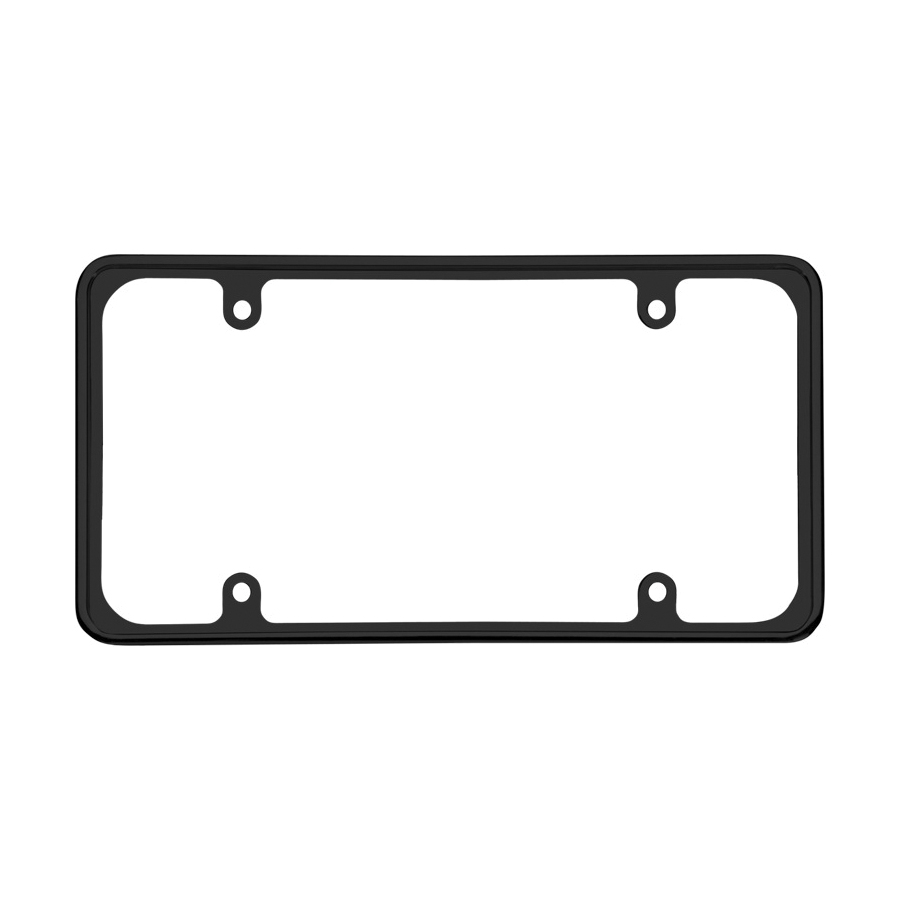 Cruiser Accessories Perimeter 30650 License Plate Frame, 12.8 in L, 6.7 in W, Metal, Black - 2