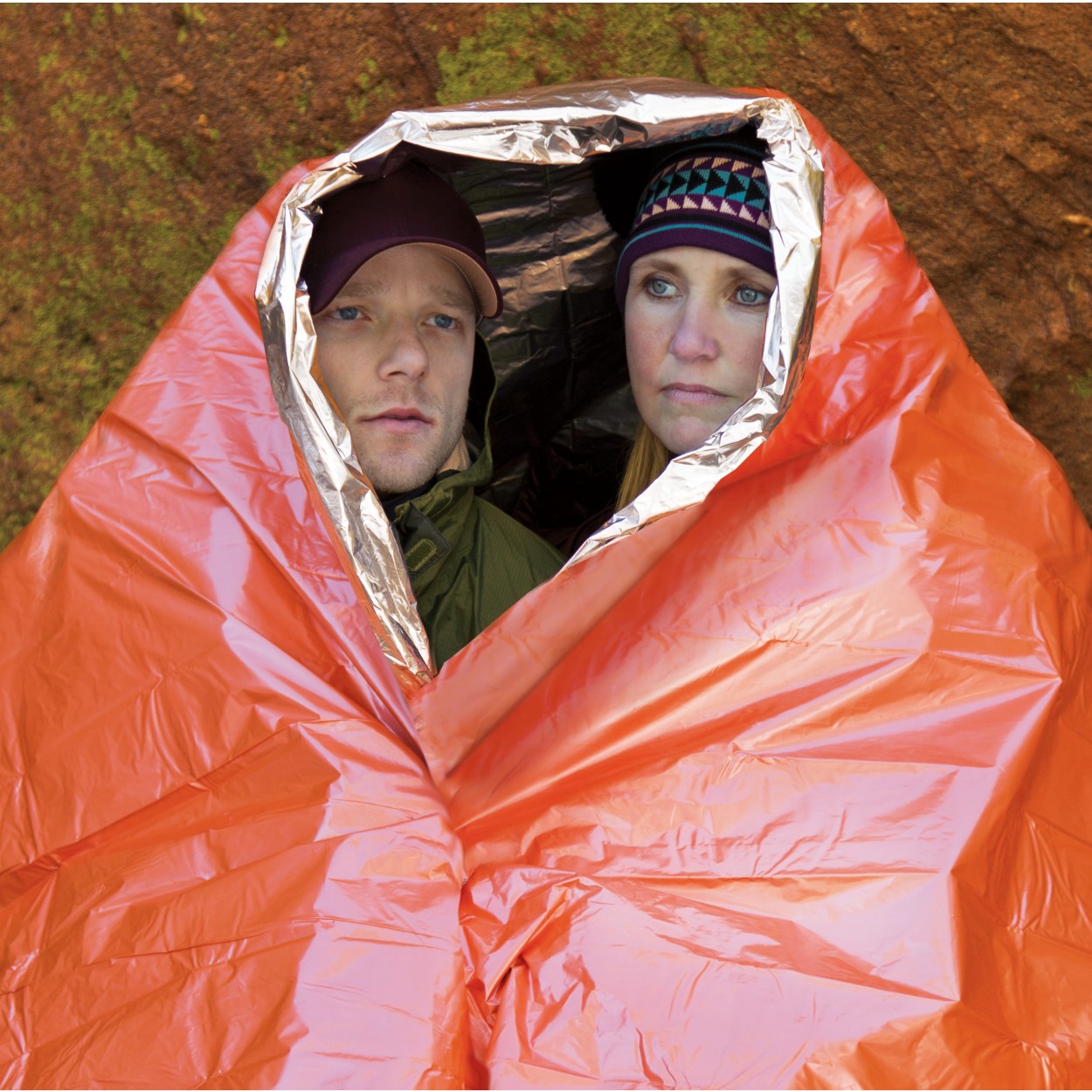 SOL Survive Outdoors Longer 0140-1701 Survival Blanket, 60 in W, Polyethylene - 1