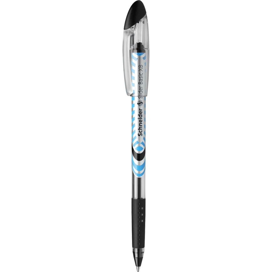 Schneider Electric Slider Basic 151208 Ballpoint Pen, Conical Tip, Violet Ink, Rubberized Grip - 3