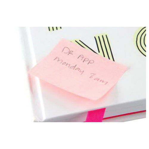 B3 77100 Mini Notepad, Assorted, 90-Sheet - 3