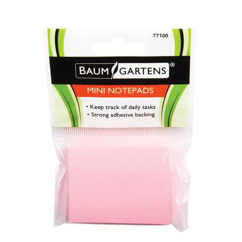 B3 77100 Mini Notepad, Assorted, 90-Sheet - 4