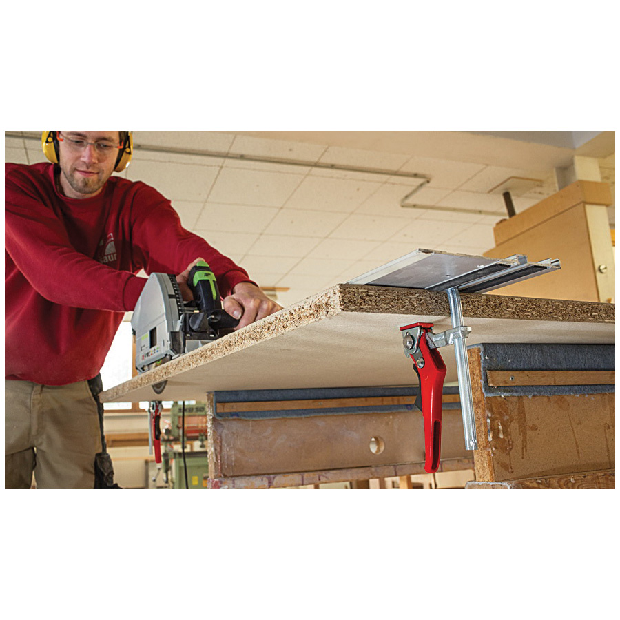 Bessey GTR16S6H Table Clamp, 160 mm Max Opening Size, 60 mm D Throat, Steel Body - 2