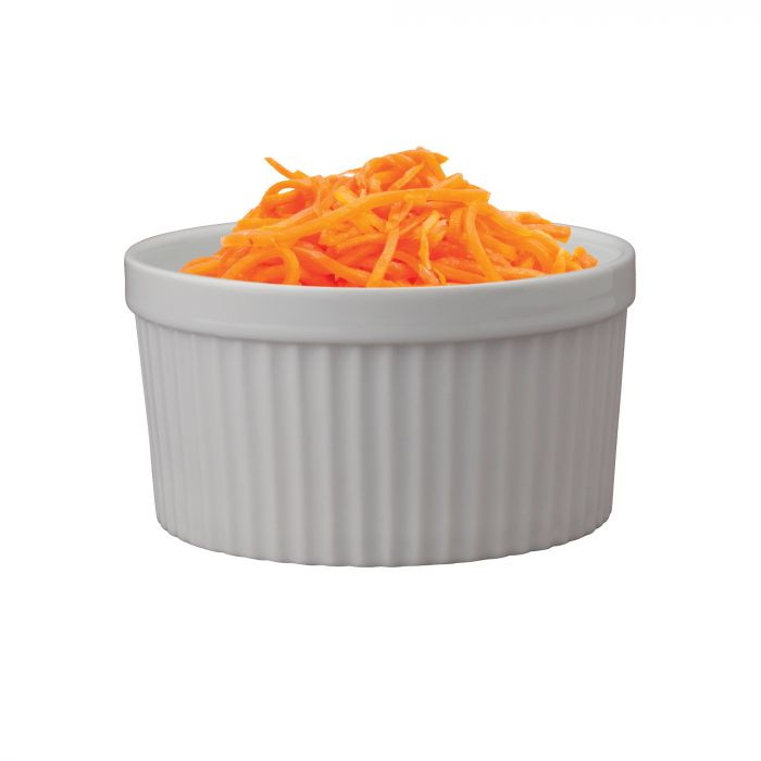 HIC 98009 Souffle Dish, 14 oz Capacity, Porcelain, White - 2