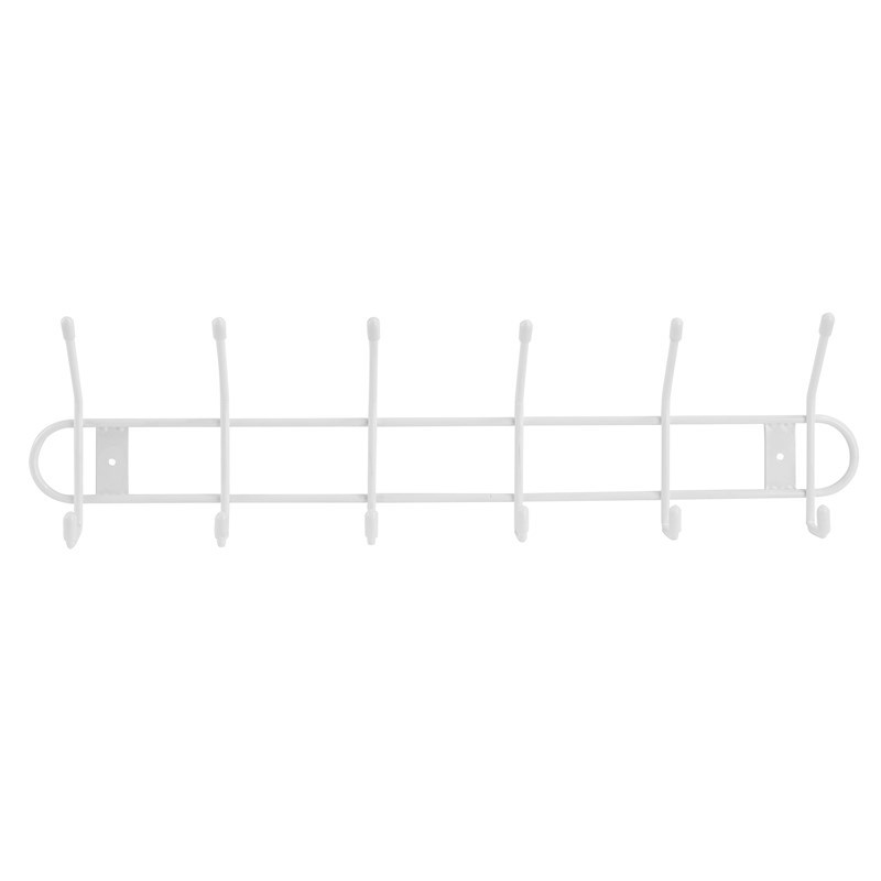 Spectrum 600-00 Double Hook Rack, 0.8 lb, 6-Hook, Steel - 2