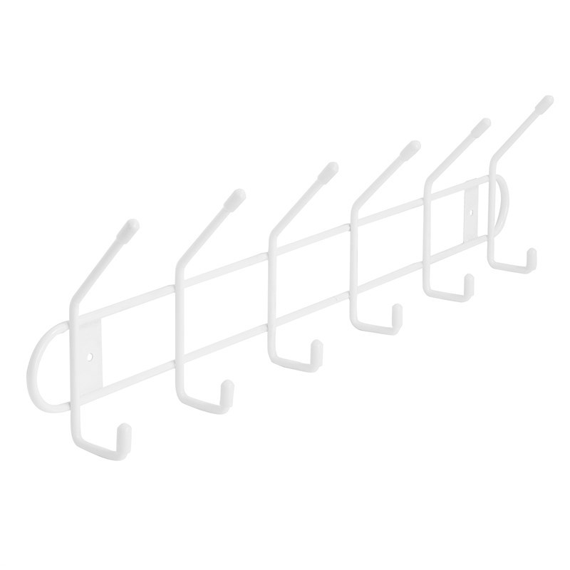 Spectrum 600-00 Double Hook Rack, 0.8 lb, 6-Hook, Steel - 3