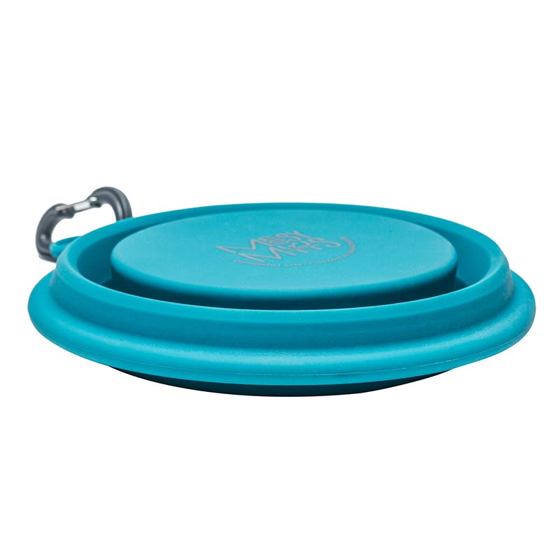 Messy Mutts MM030GS Bowl, S, 25.7 oz Volume, Silicone, Green - 4