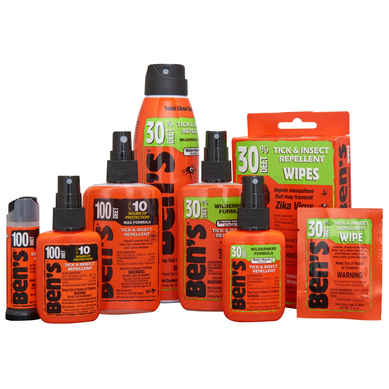 Ben's 0006-7080 Tick and Insect Repellent, Liquid, Insecticidal, 3.4 oz - 5