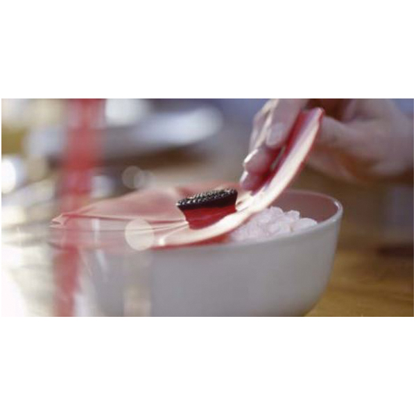 Charles Viancin 2903 Poppy Lid, Silicone, Red, For: (6) Poppy Lid - 2