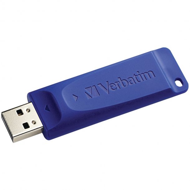 Verbatim 295892 USB Flash Drive, 8 GB, Blue - 2