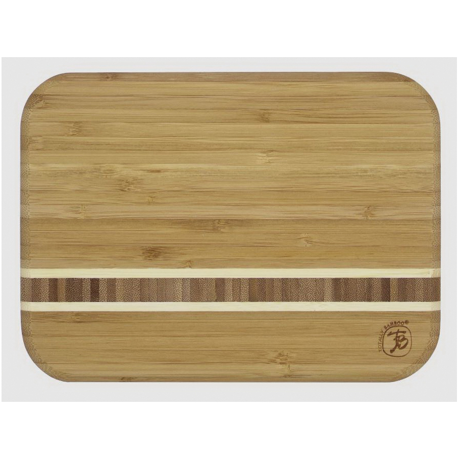 Totally Bamboo Caribbean Series 20-1810 Barbados Cutting Board, 9 in L, 6-1/2 in W, 5/8 in Thick, Bamboo - 3