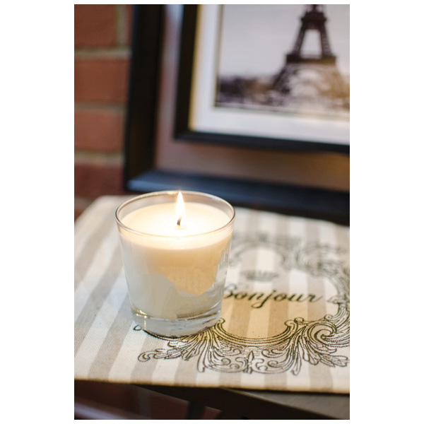 Root 887317 Honeycomb Veriglass Candle, 6.3 oz Candle, French Vanilla Fragrance, 44 hr Burning, Ivory Candle - 2