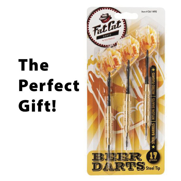 Fat Cat 26-1490 Beer Dart, Steel, Amber - 2