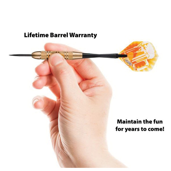 Fat Cat 26-1490 Beer Dart, Steel, Amber - 4
