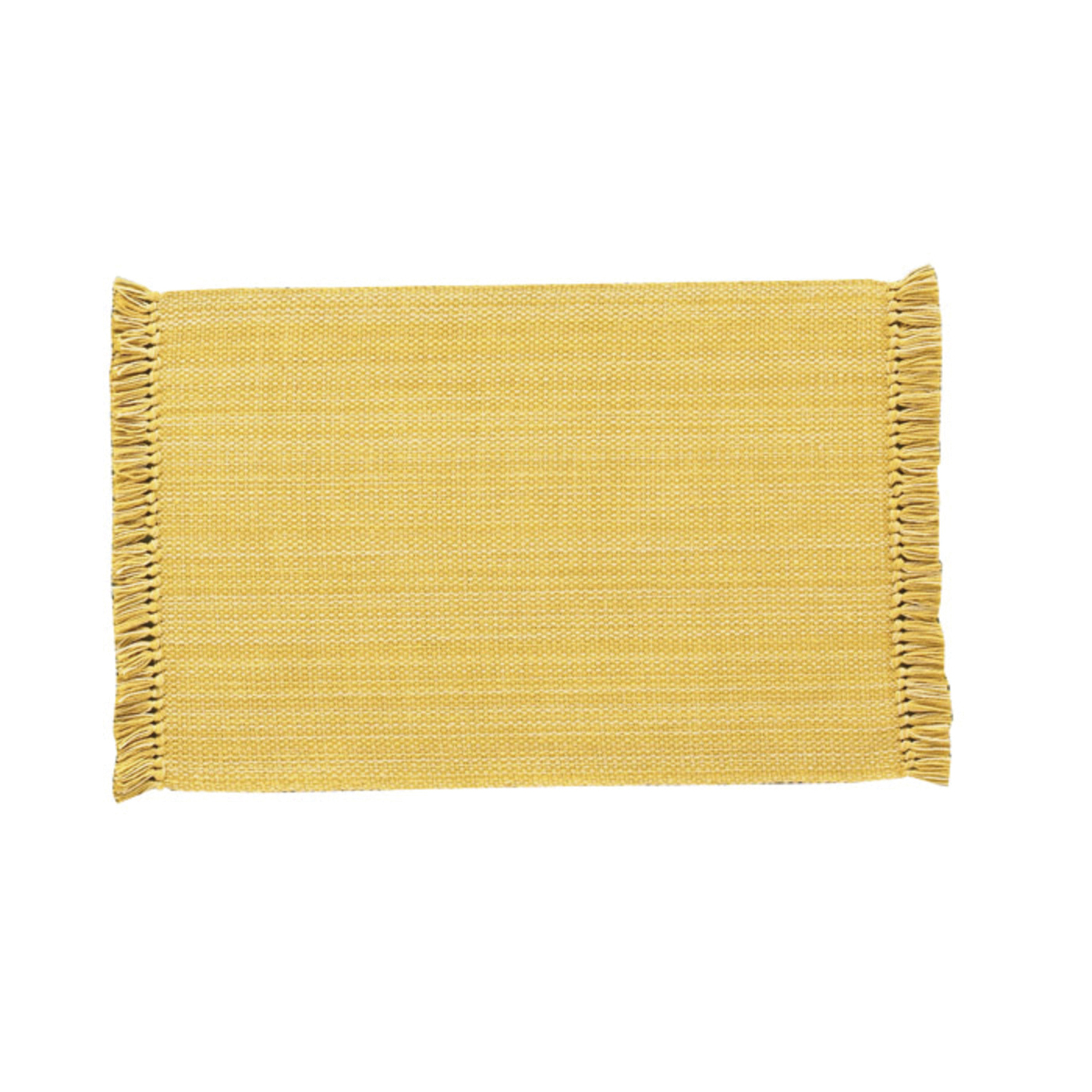 Park Designs 111-01YB Casual Classics Placemat, 19 in L, 13 in W, Butter - 2