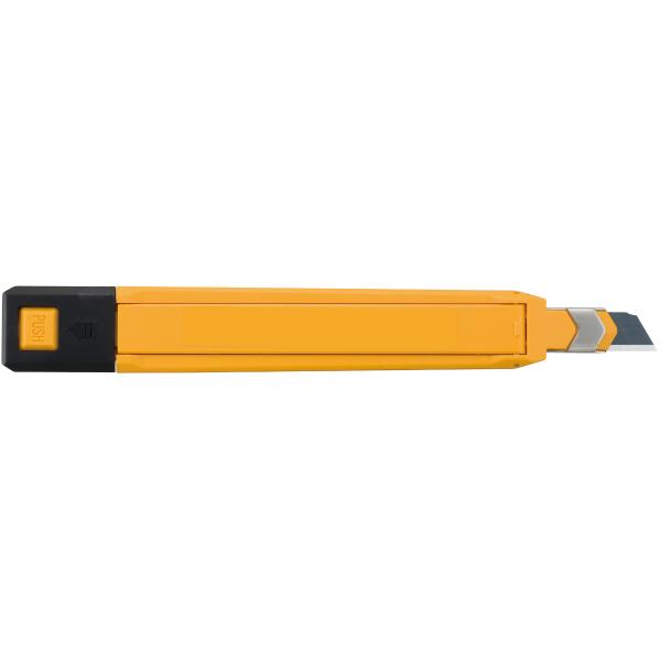 Olfa PA-2 Auto Load Precision Knife, 9 mm W Blade, Stainless Steel Blade, High Impact Handle, Black/Yellow Handle - 2