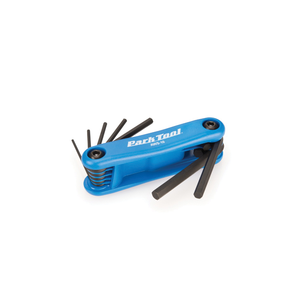 Park Tool AWS-10 Fold-Up Hex Wrench Set, Steel - 2
