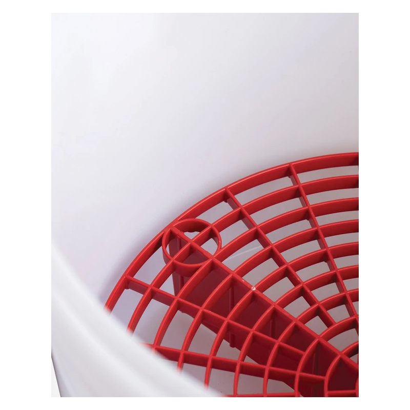 Adam's Polishes CW-GG Grit Guard Insert, Plastic, For: 5 gal Round Buckets - 4